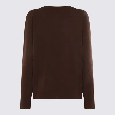 The Row Brown Wool Knitwear In Brown
