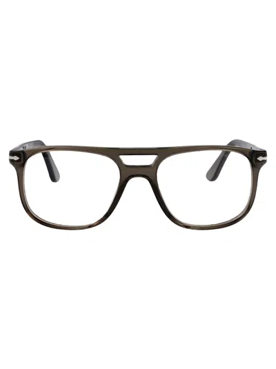 Persol Black Acetate Optical Glasses In Black