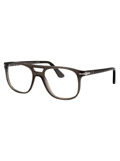 Persol Black Acetate Optical Glasses In Black