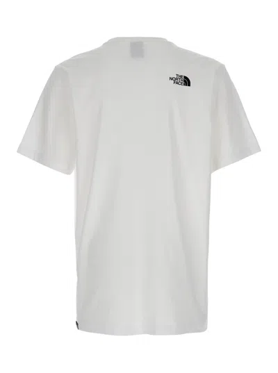 The North Face Mens Simple Dome T-shirt White In White