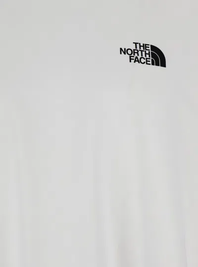 The North Face Mens Simple Dome T-shirt White In White