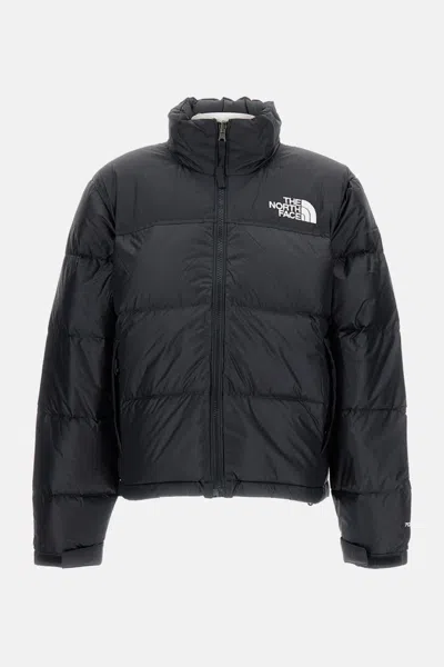 The North Face Ssense Exclusive Black 1996 Retro Shine Nuptse Down Jacket In 38s Tnf Black-shine