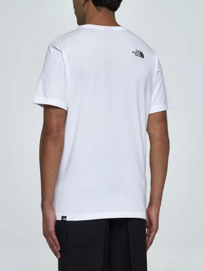 The North Face Logo-printed Crewneck T-shirt In White