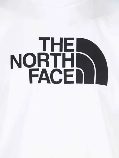 The North Face Men White Cotton Sports T-shirt In White