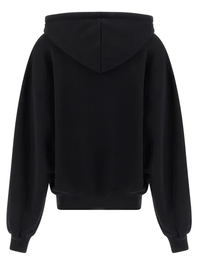 Off-white Big Logo Bookkish Hoodie In Black