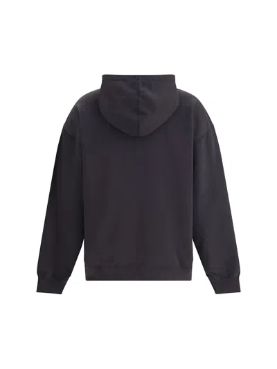 Ganni Isoli Oversized Phantom Sweatshirt In Black