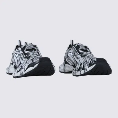 Balenciaga Mens 3xl Extreme Laces Logo Sneaker In Black