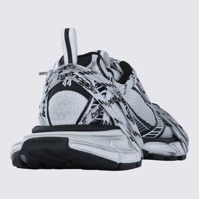 Balenciaga Mens 3xl Extreme Laces Logo Sneaker In Black