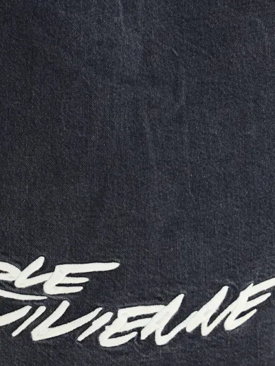 Kenzo X Futura 2000 Embroidery In Black