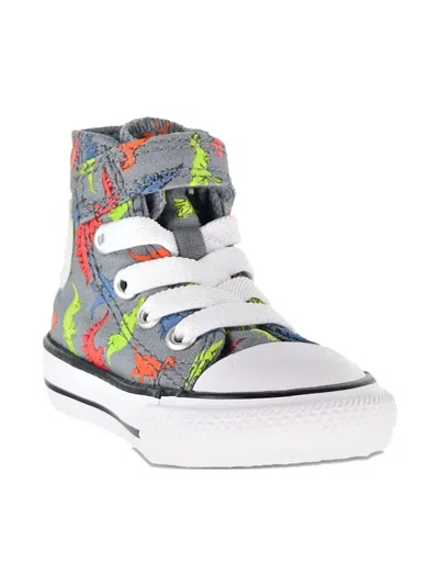 Converse Chuck Taylor As Dinoverse "cool Grey/black" Sneakers In Multi