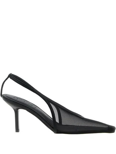 Armarium Scarpe Con Tacco Evelina In Rete Nera  Donna In Black