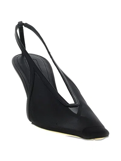 Armarium Scarpe Con Tacco Evelina In Rete Nera  Donna In Black