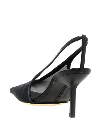 Armarium Scarpe Con Tacco Evelina In Rete Nera  Donna In Black
