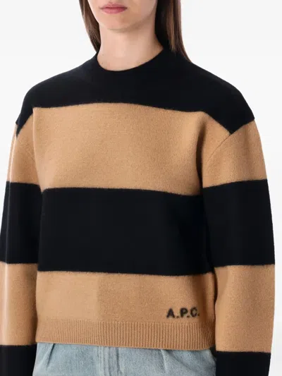 Apc A.p.c. Sweaters In Black