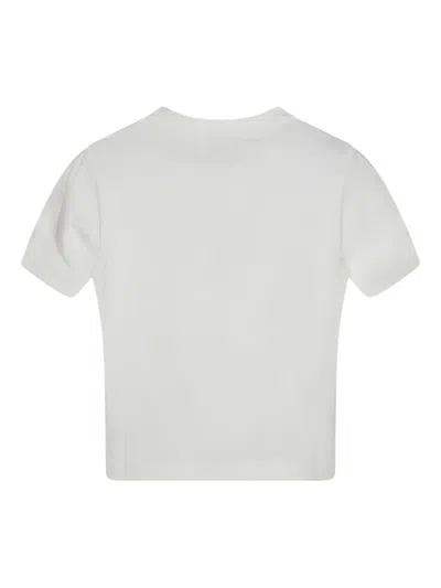 Fendi Squirrel-print T-shirt In White