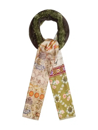 Pierre-louis Mascia Floral-pattern Scarf In Multi