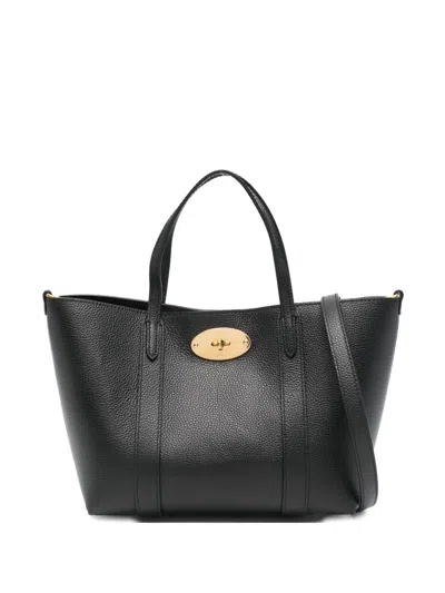Mulberry Mini Bayswater Tote Small Classic Grain In Pink