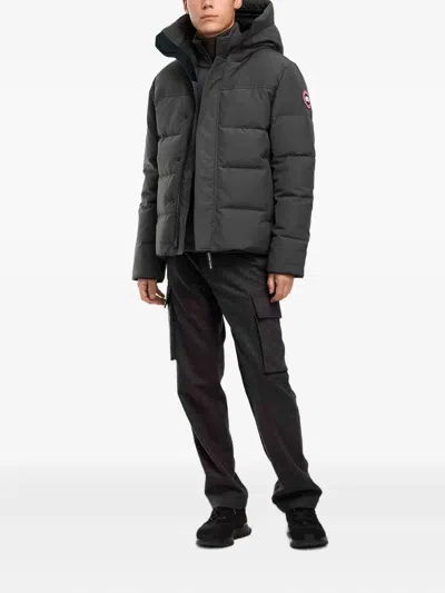 Canada Goose Macmillan Water Repellent 625 Fill Power Down Parka In Gray