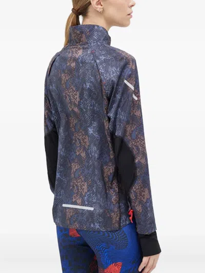 Adidas Originals Fast Iteration Zip-up Jacket In Blue