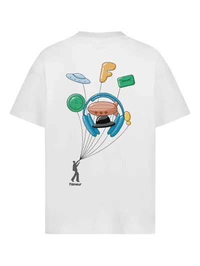 Flâneur Inflatables T-shirt In White