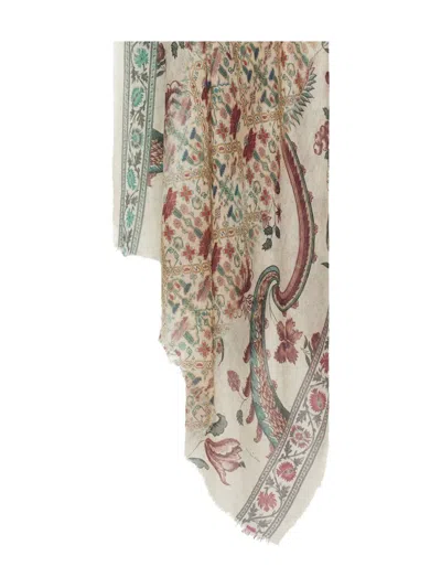 Pierre-louis Mascia Floral-pattern Scarf In Multi