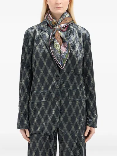 Pierre-louis Mascia Floral-pattern Scarf In Multi