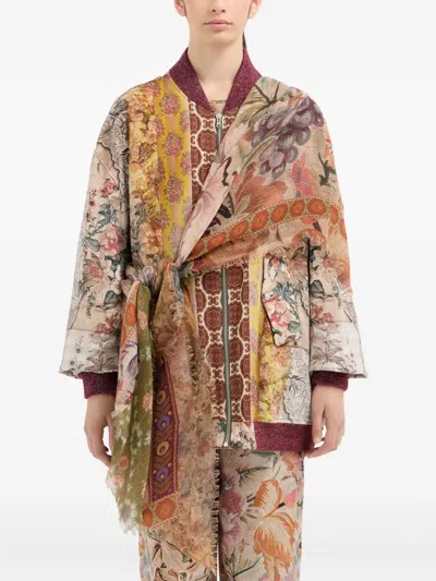 Pierre-louis Mascia Floral-print Scarf In Multi