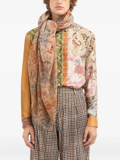 Pierre-louis Mascia Floral-print Scarf In Multi