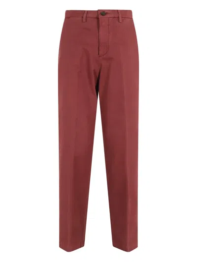 Briglia 1949 Pantalone In Burgundy