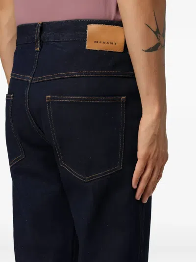 Isabel Marant Lewys Jeans In Brown