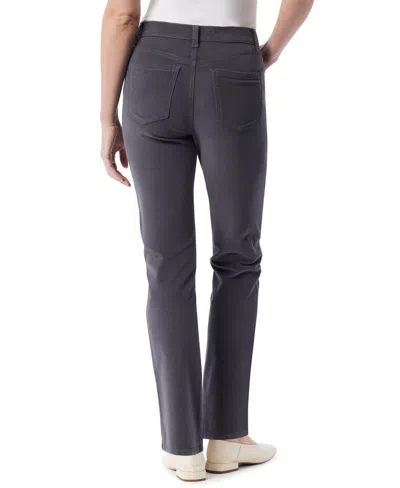 Gloria Vanderbilt Women's Amanda Cord Casual Pants, In Regular & Short In Blue