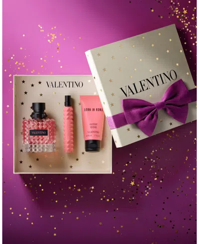 Valentino Born In Roma Donna Eau De Parfum 100ml Gift Set (worth £161) In Transparent