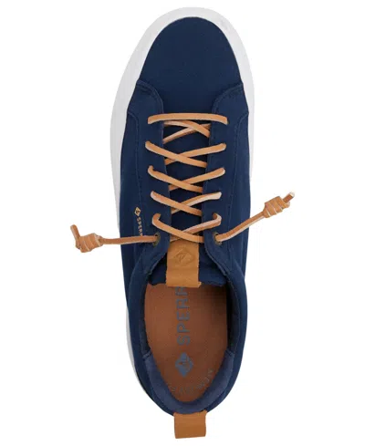 Sperry Pier Wave Ltt Canvas Slip-on Sneaker In Blue