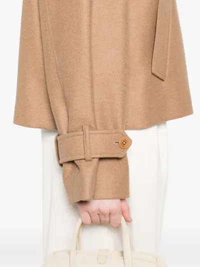 Skall Studio Ally Buttoned Jacket In Brown