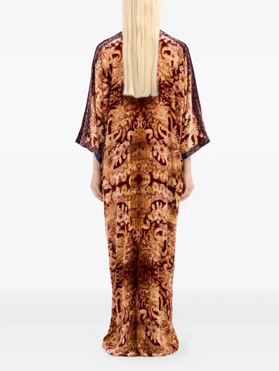 Pierre-louis Mascia Abstract-pattern Maxi Dress In Multi