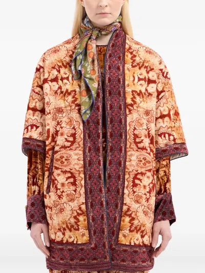 Pierre-louis Mascia Geometric-pattern Silk Scarf In Multi