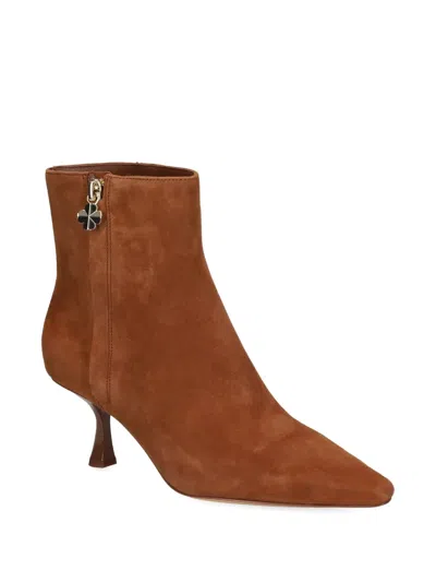 Kate Spade 60mm Pointed-toe Boots In Brown