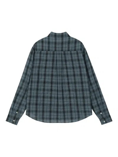 Rest&recreation Checked Shirt In Blue