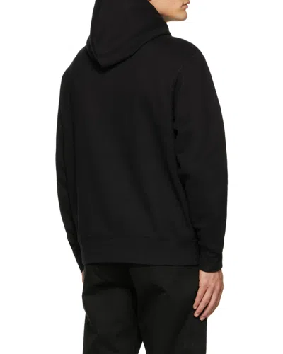 Polo Ralph Lauren Black Cotton-blend Sweatshirt In Black