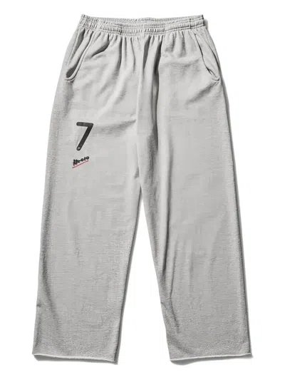 数字印花运动裤