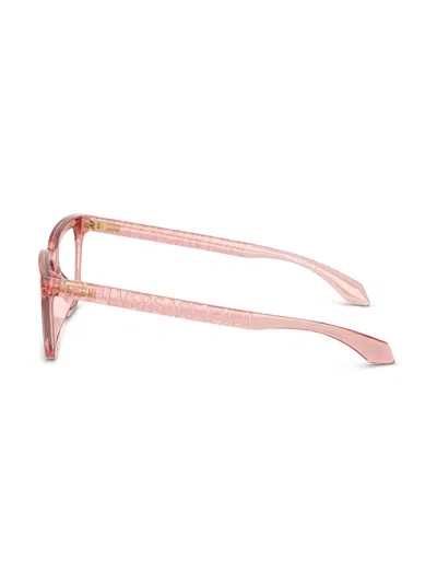 Versace Greca Glasses In Pink