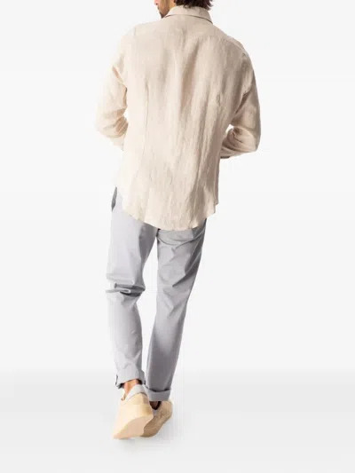 Eleventy Drawstring Trousers In Gray