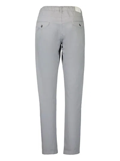 Eleventy Drawstring Trousers In Gray