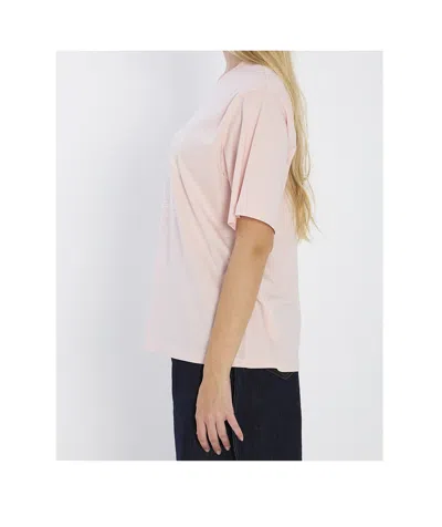 Celine Crew Neck T-shirt In Pink