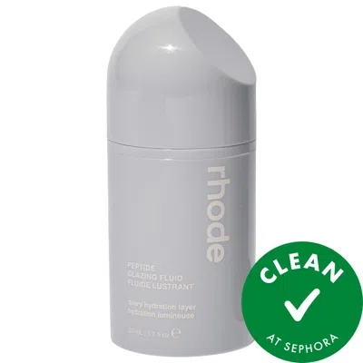 Rhode Peptide Glazing Fluid Dewy Gel Serum 1.7oz/50ml In Gray
