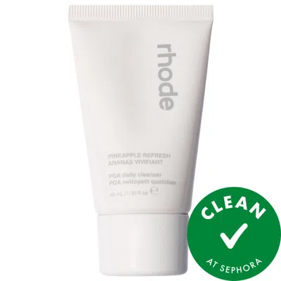 Rhode Mini Pineapple Refresh Pga Daily Cleanser 1.4oz/40ml