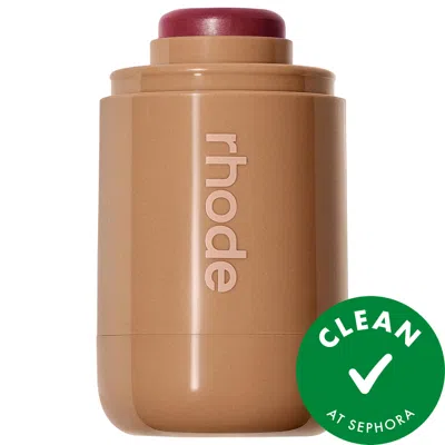 Rhode Pocket Blush Plum In Brown