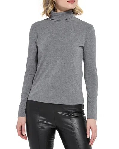 Lyssé Essential Longsleeve Turtleneck In Gray