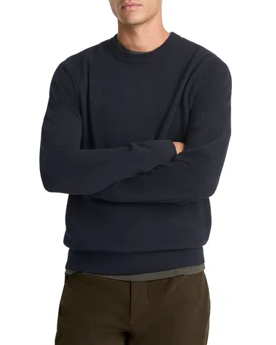 Vince Cashmere Crewneck Sweater In Blue