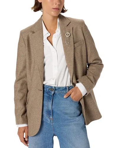Gerard Darel Nellys Jacket In Brown